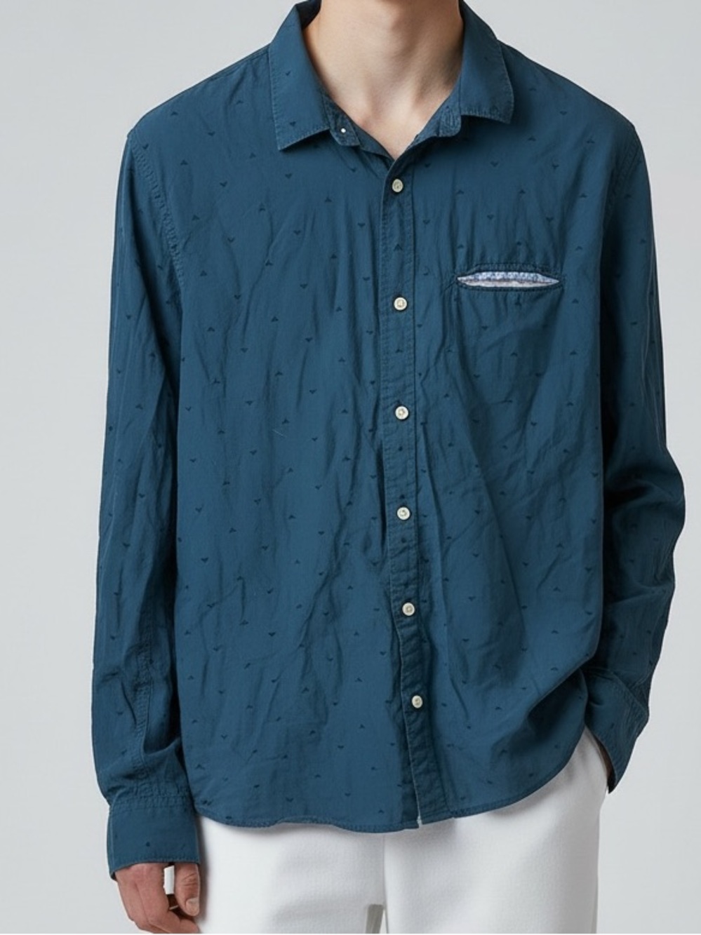 Scotch and Soda button up long sleeve shirt large